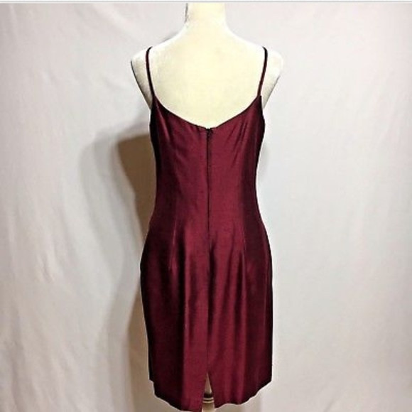 Ruby Red Party Dress - Picture 7 of 8